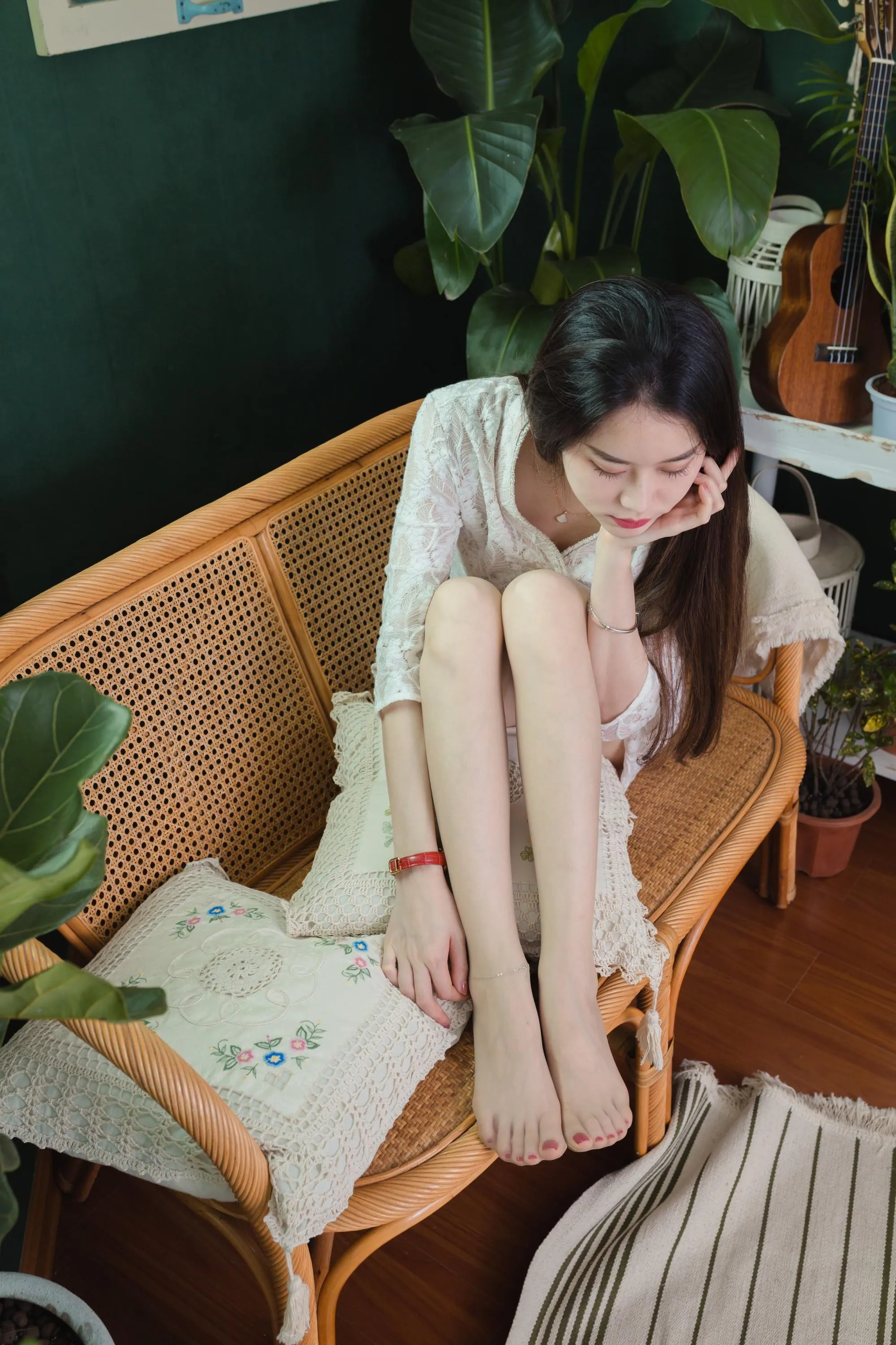 Sia不吃鱼 – NO.008 红色高跟 [139P]插图5